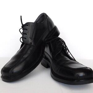 Dockers Trustee Moc Toe Oxford Lace-Up Black Leather Shoes 8.5 M